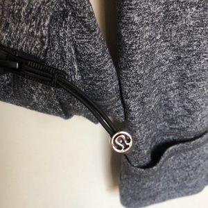 grey zip up